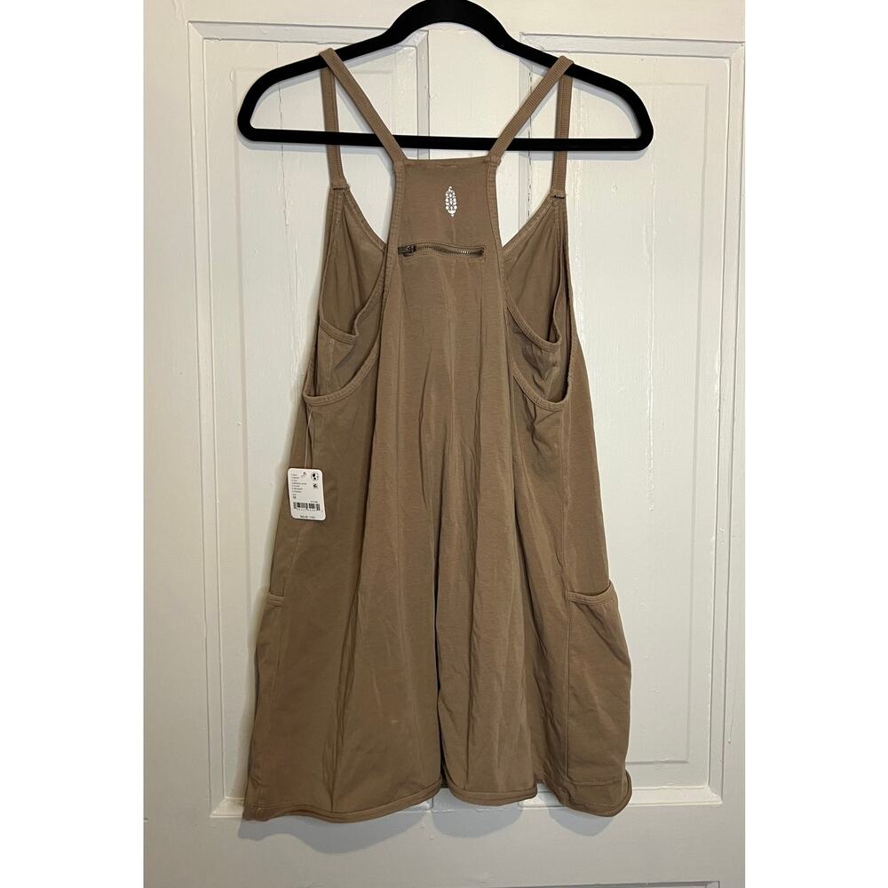 FP Movement Hot Shot V-Neck Sleeveless Patch Pocket Mini Dress Medium (B120337) - Picture 4 of 11